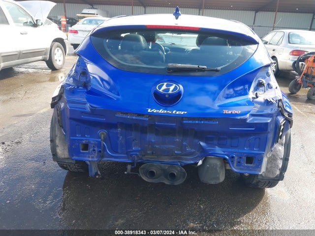 Hyundai Veloster Turbo W/black 2014 KMHTC6AE2EU207261 Image 17