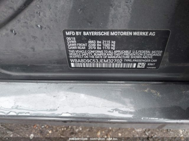 WBA8D9C53JEM32702 BMW 330i Xdrive