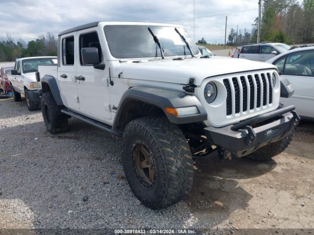 Auction sale of the 2020 Jeep Gladiator Sport S 4x4, vin: 1C6HJTAG4LL128149, lot number: 38918433