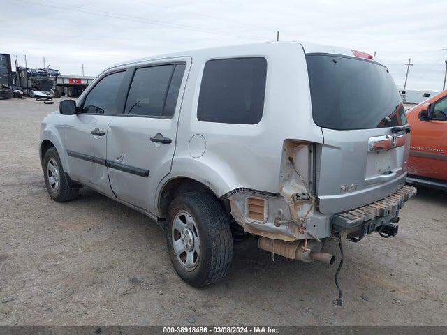 Honda PILOT LX 2014 5FNYF3H22EB026472 Image 3