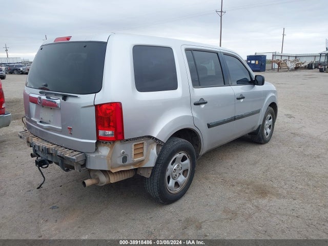 Honda PILOT LX 2014 5FNYF3H22EB026472 Image 4