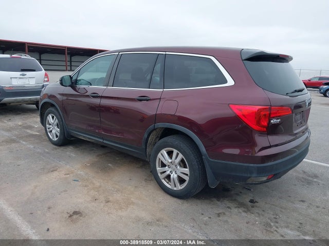 Honda PILOT LX 2016 5FNYF5H17GB054077 Image 3