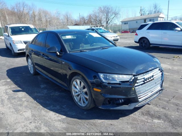 Auction sale of the 2018 Audi A4 2.0t Premium/2.0t Tech Premium, vin: WAUDNAF41JA031897, lot number: 38918700