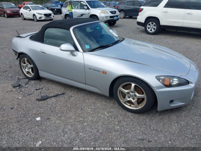 2002 HONDA S2000 JHMAP11492T007827