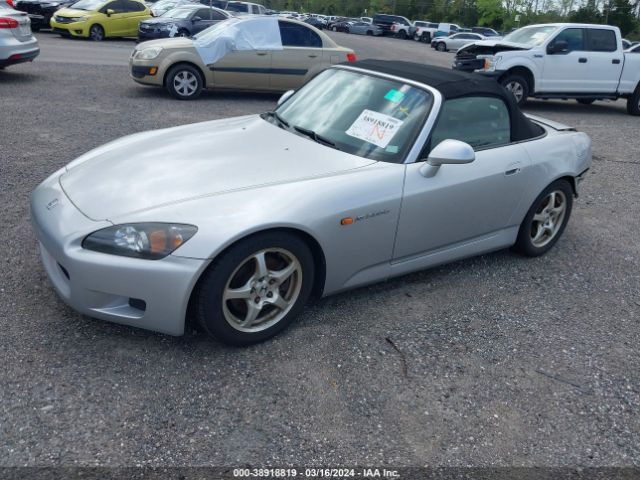 2002 HONDA S2000 JHMAP11492T007827 Photo 1