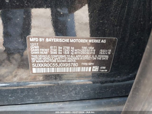 5UXKR0C55J0X95780 BMW X5 Xdrive35i