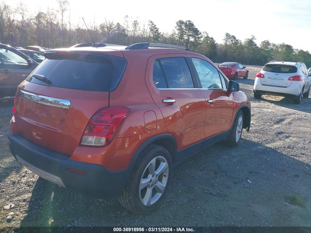 Chevrolet TRAX LTZ 2016 KL7CJMSB3GB700655 Image 4