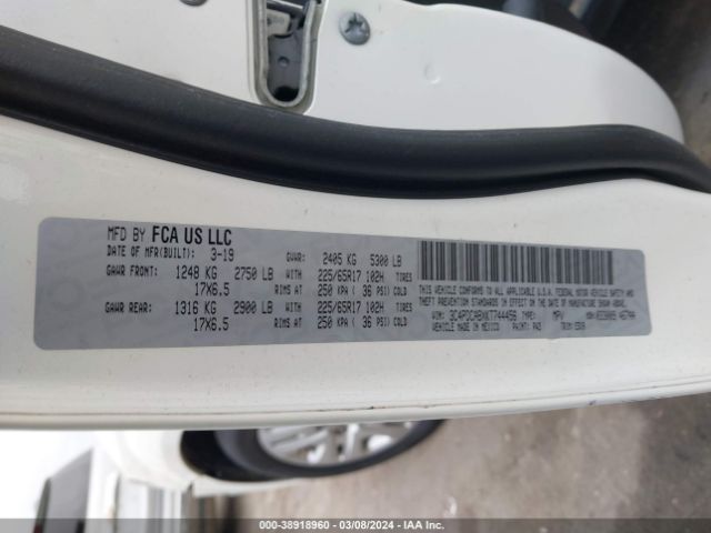 3C4PDCABXKT744456 Dodge Journey Se Value Package