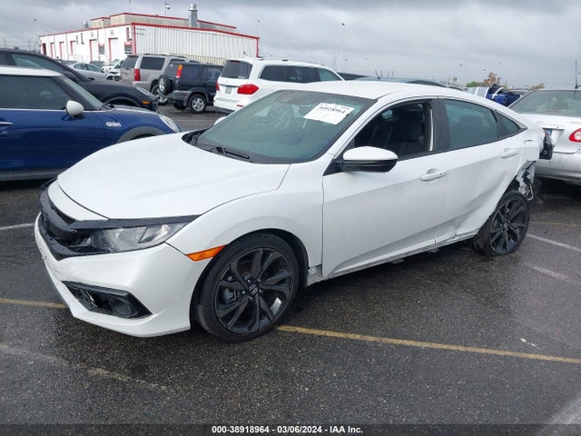 Honda Civic Sport 2020 2HGFC2F82LH540266 Image 2