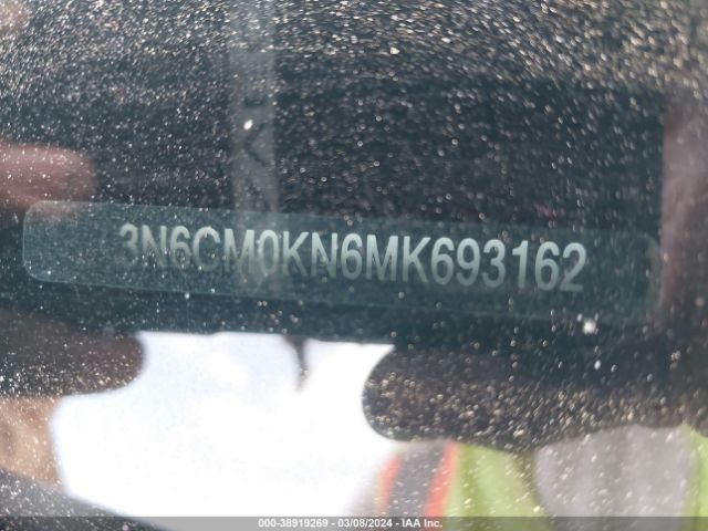 3N6CM0KN6MK693162 Nissan Nv200 Compact Cargo S Xtronic Cvt