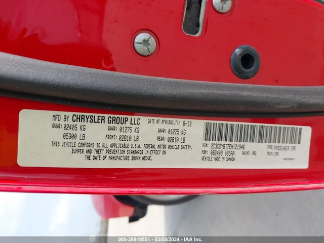 Dodge Challenger R/t 2014 2C3CDYBT7EH121946 Image 9