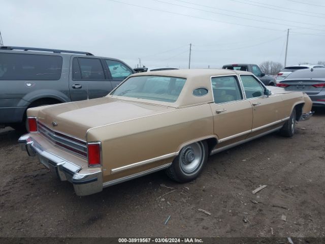 1979 LINCOLN CONTINENTAL 9Y82S751527       Photo 3