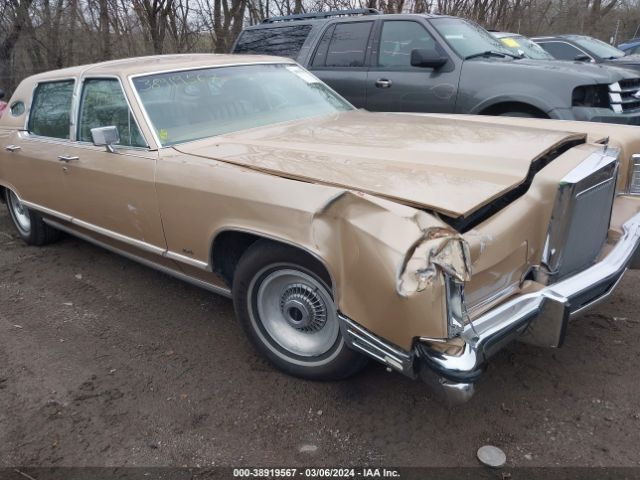 1979 LINCOLN CONTINENTAL 9Y82S751527       Photo 5