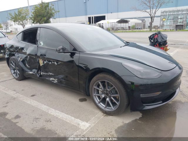 2022 Tesla Model 3 Long Range Dual Motor All-wheel Drive მანქანა იყიდება აუქციონზე, vin: 5YJ3E1EB8NF333280, აუქციონის ნომერი: 38919619