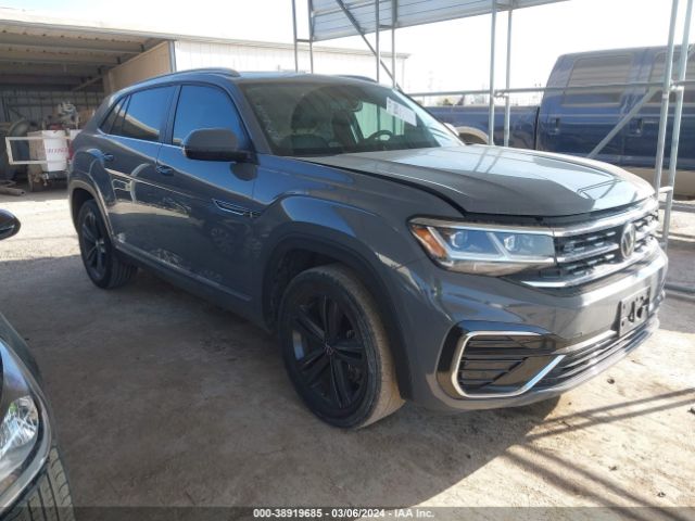 Auction sale of the 2021 Volkswagen Atlas Cross Sport 3.6l V6 Se W/technology R-line, vin: 1V2PE2CA3MC204424, lot number: 38919685