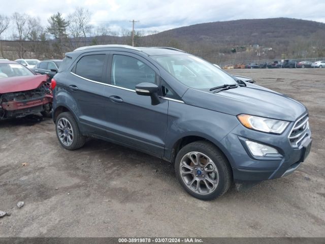 Aukcja sprzedaży 2022 Ford Ecosport Titanium, vin: MAJ6S3KL6NC472776, numer aukcji: 38919878