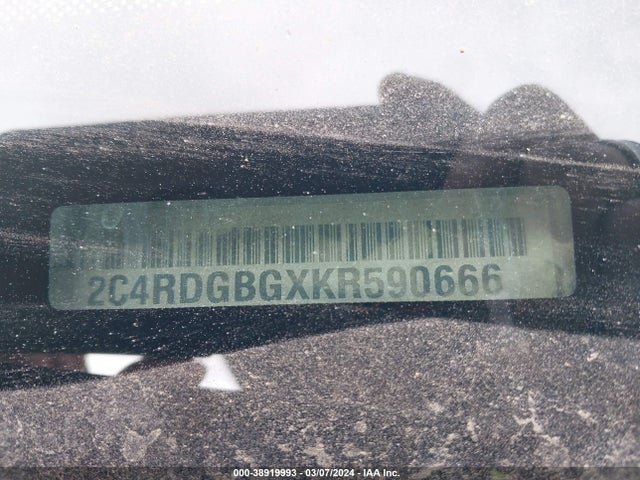 Dodge Grand Caravan Se 2019 2C4RDGBGXKR590666 Image 9