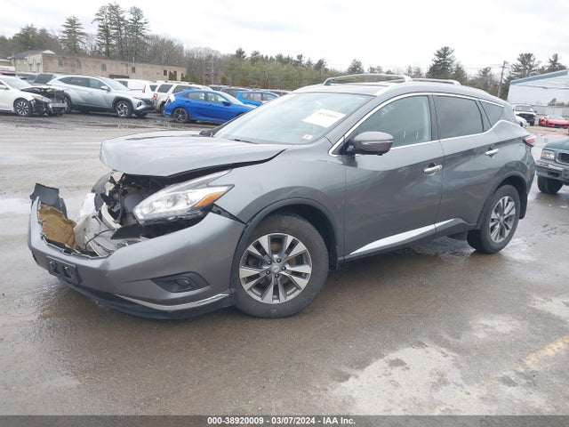 Nissan MURANO SL 2015 5N1AZ2MH2FN202433 Image 2