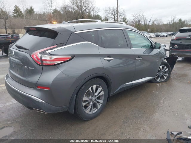 Nissan MURANO SL 2015 5N1AZ2MH2FN202433 Image 4