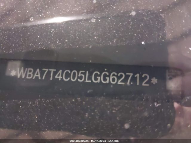 WBA7T4C05LGG62712 BMW 740i Xdrive