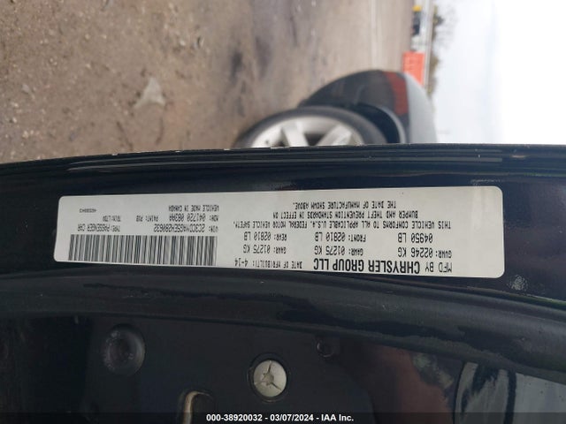 Dodge Challenger Sxt 2014 2C3CDYAG5EH280632 Image 9