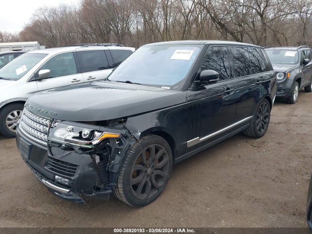 Land Rover Range Rover 5.0l V8 Supercharged 2016 SALGS2EF0GA282140 Image 2