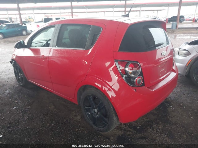 Chevrolet Sonic Lt Auto 2014 1G1JC6SH0E4153780 Image 3