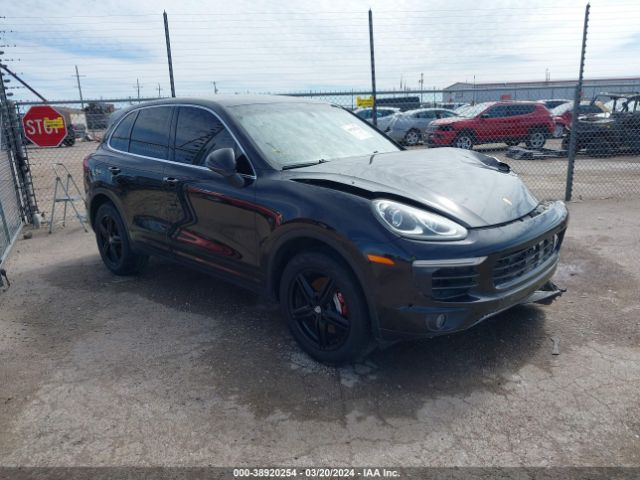 2015 Porsche Cayenne S მანქანა იყიდება აუქციონზე, vin: WP1AB2A21FLA57033, აუქციონის ნომერი: 38920254