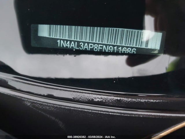 Nissan Altima 2.5 S 2015 1N4AL3AP8FN911686 Image 9