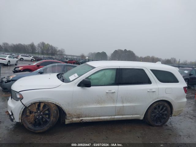 1C4RDHAG1JC413969 Dodge Durango Sxt Rwd