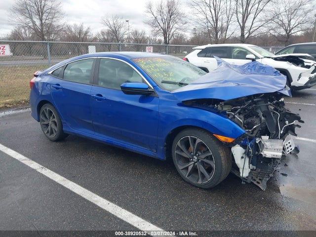 Honda Civic Sport 2020 2HGFC2F83LH589556 головне зображення