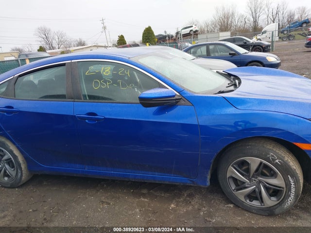 Honda Civic Lx 2019 2HGFC2F62KH519334 Image 12