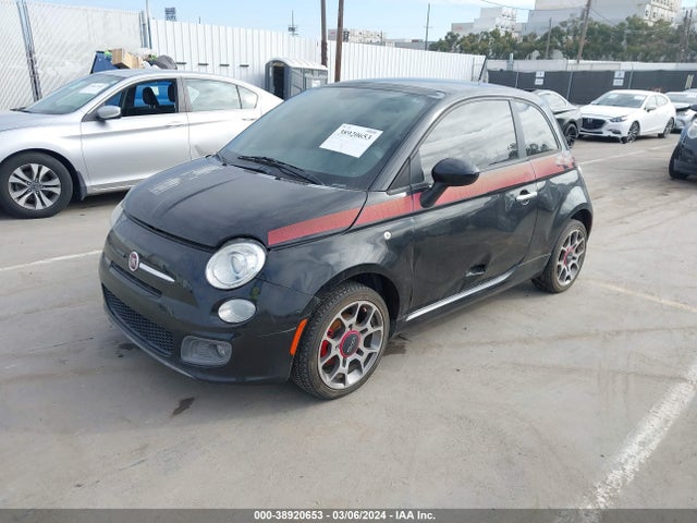 2012 FIAT 500 3C3CFFBR7CT303685 Photo 1
