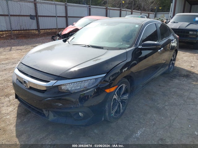 Honda Civic Touring 2018 JHMFC1F91JX019757 Image 2