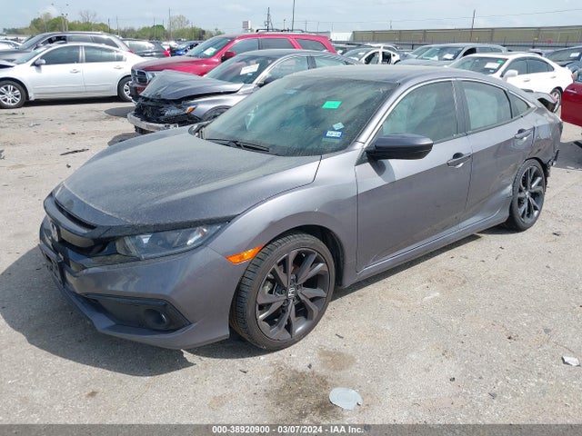 Honda Civic Sport 2020 19XFC2F87LE003869 Image 2