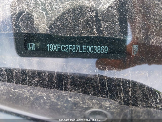 Honda Civic Sport 2020 19XFC2F87LE003869 Image 9