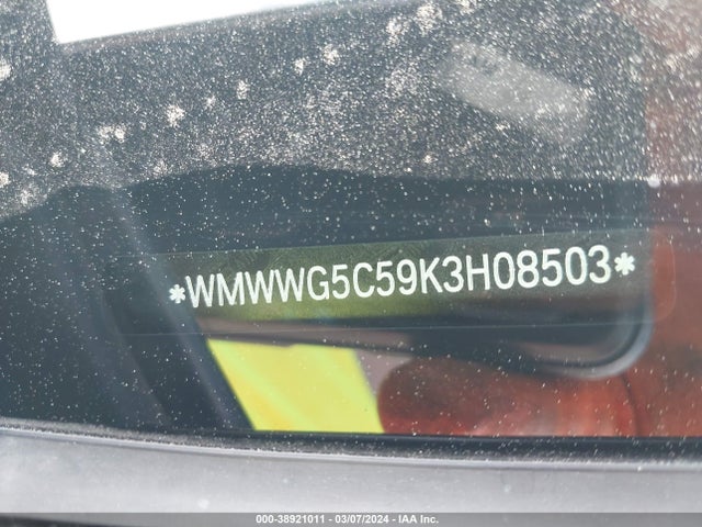 2019 MINI CONVERTIBLE WMWWG5C59K3H08503 Photo 8