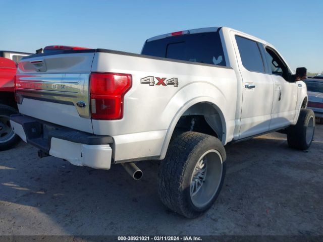 1FTEW1E55JFC69544 Ford F-150 Platinum