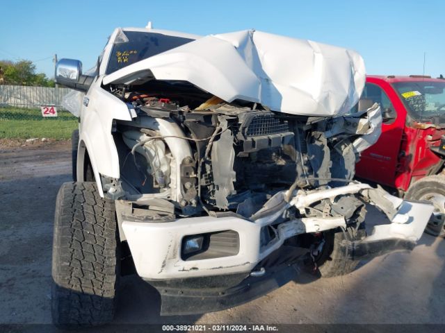 1FTEW1E55JFC69544 Ford F-150 Platinum