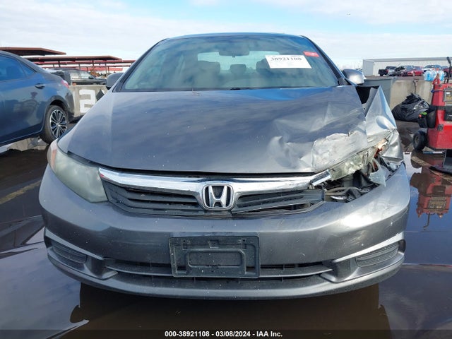 2012 HONDA CIVIC EX VIN: 2HGFB2F8XCH307836
