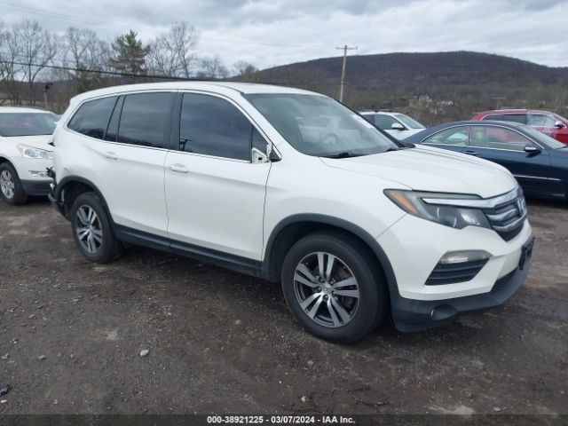 38921225 :رقم المزاد ، 5FNYF6H73GB057844 vin ، 2016 Honda Pilot Ex-l مزاد بيع