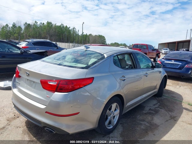 KIA Optima Lx 2015 5XXGM4A74FG368811 Image 4