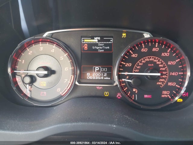 Subaru Wrx Premium 2017 JF1VA1E69H8839184 Image 7