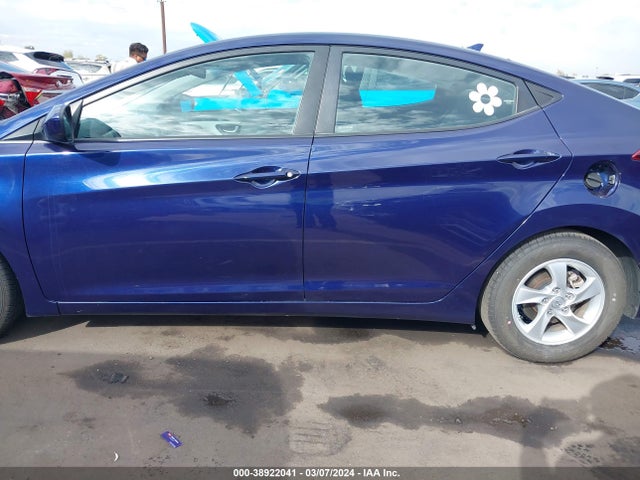 Hyundai ELANTRA SE 2014 5NPDH4AE9EH538539 Image 14