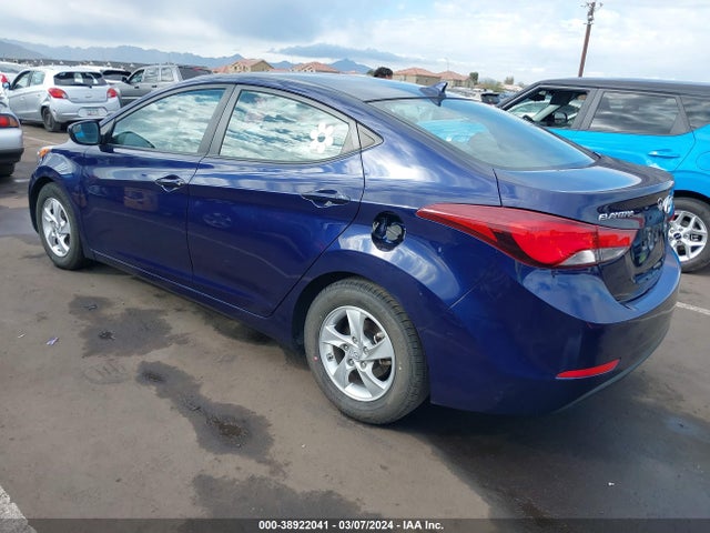 Hyundai ELANTRA SE 2014 5NPDH4AE9EH538539 Image 3