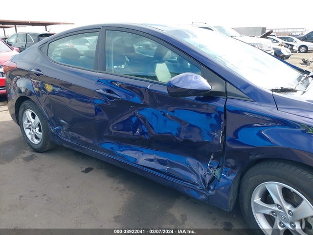 Hyundai ELANTRA SE 2014 5NPDH4AE9EH538539 Image 6