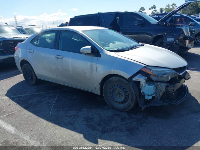 2T1BURHE0JC086306 Toyota COROLLA LE