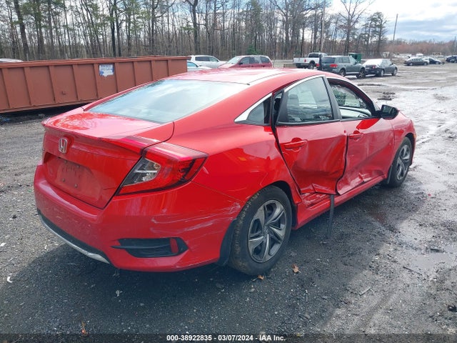 Honda Civic Lx 2020 2HGFC2F6XLH528347 Image 4