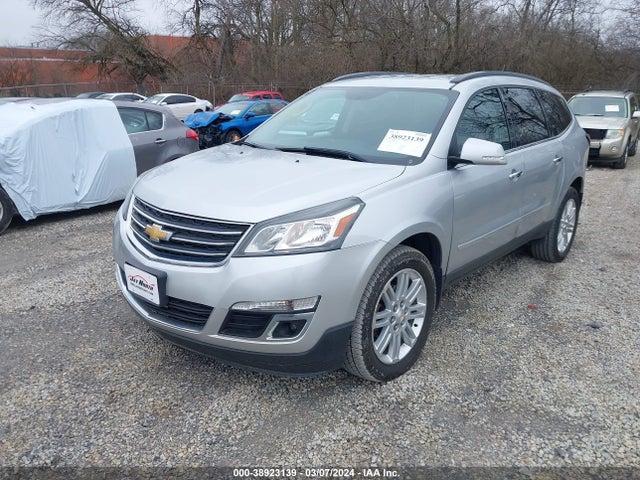 Chevrolet Traverse 1lt 2015 1GNKRGKD0FJ299913 Image 2