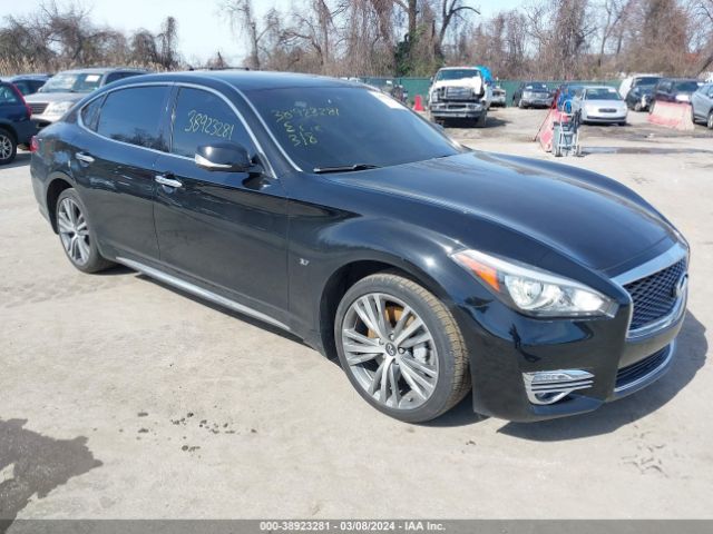 Продажа на аукционе авто 2016 Infiniti Q70l 3.7x, vin: JN1BY1PR6GM721036, номер лота: 38923281